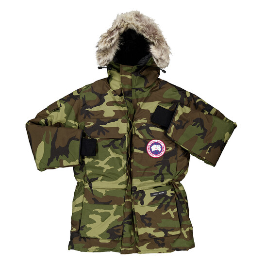 Canada Goose Expedition Parka Camo-Print Jacket, Size Small 4660MP