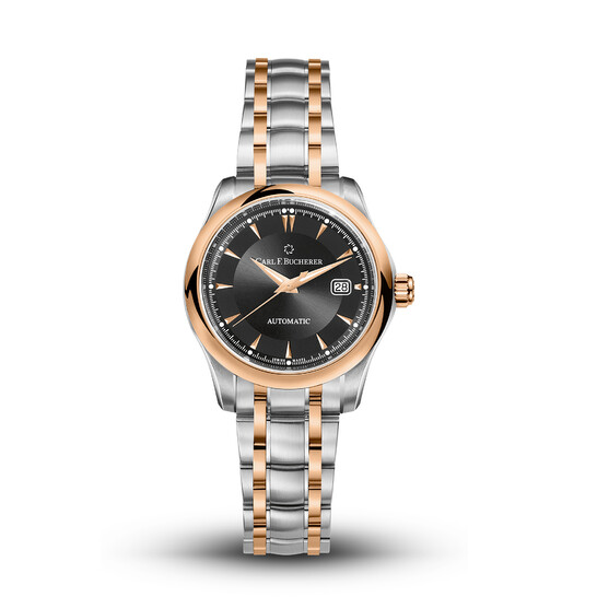 Carl F. Bucherer Manero Autodate Automatic Black Dial Ladies  display picture 1