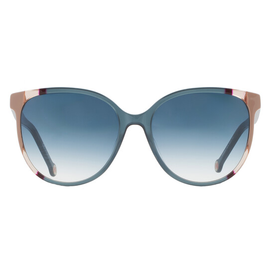 Carolina HERRERA Stylish Blue Gradient Sunglasses Carolina Herrera HER 0255/S Butterfly Sunglasses | Fashion  main image 3