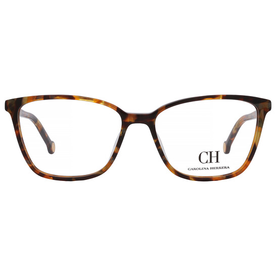 Carolina Herrera Demo Cat Eye Ladies Eyeglasses VHE838 0777 53