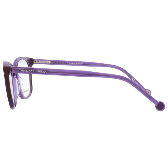 Carolina Herrera Demo Square Ladies Eyeglasses CH 0065 0E53 52 ...