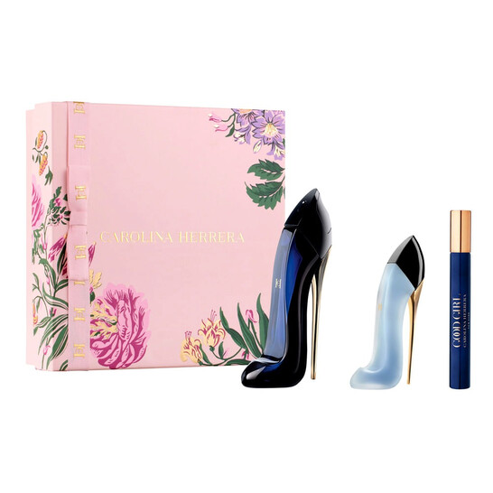 Carolina Herrera Good Girl 3 Pcs Set: 2.7 Eau De Parfum Spray + 1