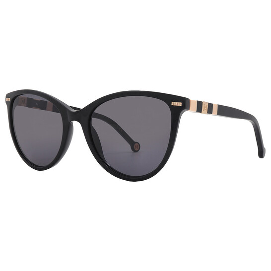 Carolina Herrera Grey Cat Eye Ladies Sunglasses HER 0107/S  display picture 1