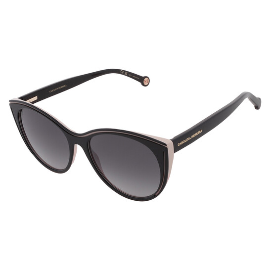 Carolina Herrera Grey Gradient Cat Eye Ladies Sunglasses HER 