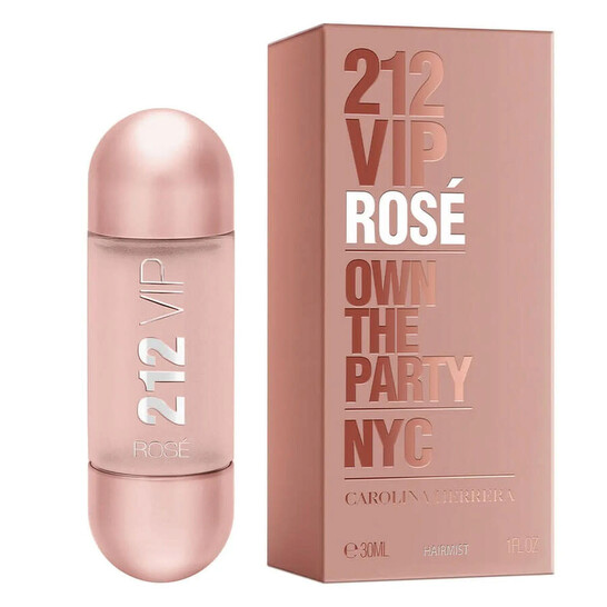 Carolina Herrera Ladies 212 Vip Rose Hair Mist 1.0 oz Fragrances