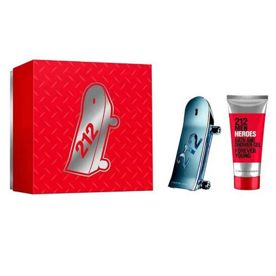 ADA ブラティ 4本セット(300ミリタイプ新品) Carolina Herrera Men's 212 Heroes Forever Young Gift Set