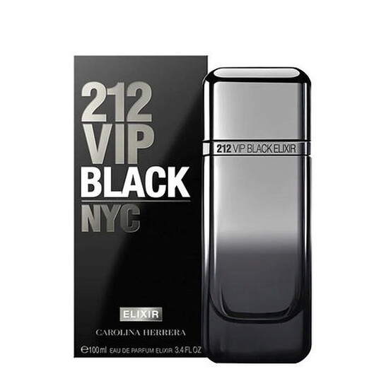 Carolina Herrera Men's 212 Vip Black Elixir EDP Spray 3.4 oz