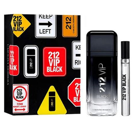 Carolina Herrera Men's 212 Vip Black Gift Set Fragrances