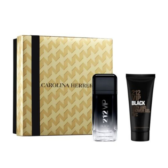 Carolina Herrera Men's 212 VIP Black Gift Set Fragrances