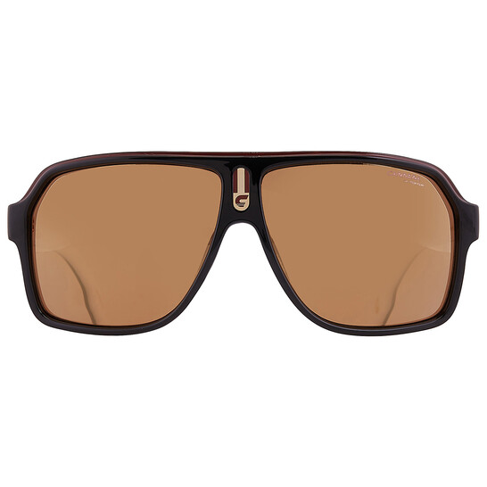Carrera Brown Gold Mirror Navigator Unisex Sunglasses CARRERA 1001
