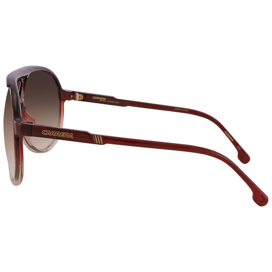 Carrera Champion 65/n sunglasses brand new without tag. Color: 07W5 Carrera CHAMPION65/N 7W5/HA Pilot Transparent Faded Burgundy  main image 4