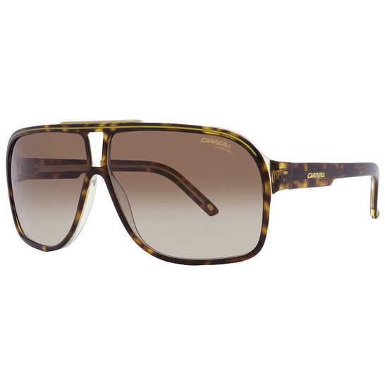 Carrera Brown Gradient Square Men display picture 3