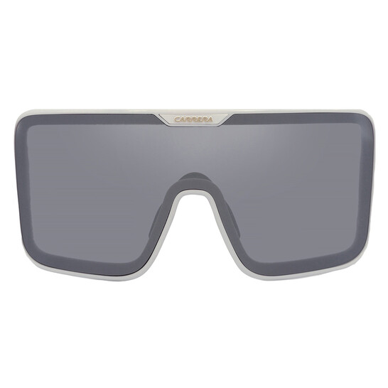 Carrera Silver Mirror Shield Unisex Sunglasses FLAGLAB 15 0VK6/T4