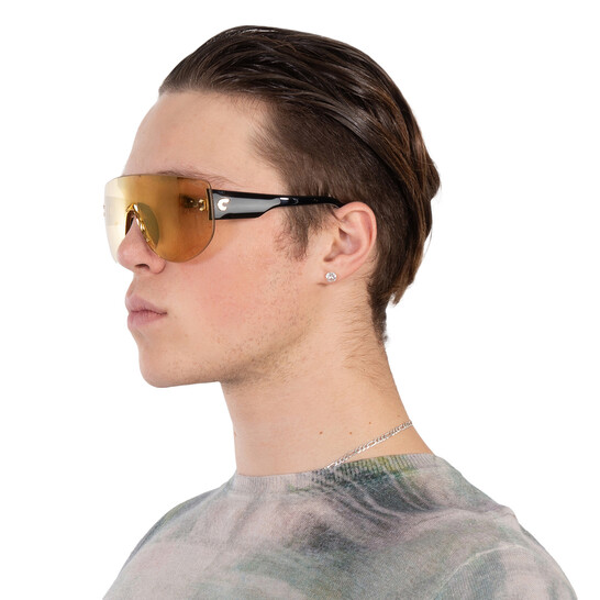 Carrera FLAGLAB 12 Sunglasses - Yellow & Black Sports Sunglasses For Women