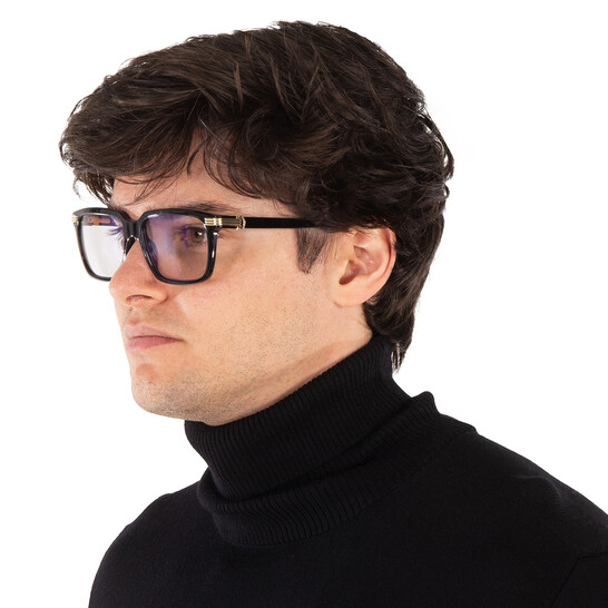 Cartier Blue Light Block Photochromatic Rectangular Men's