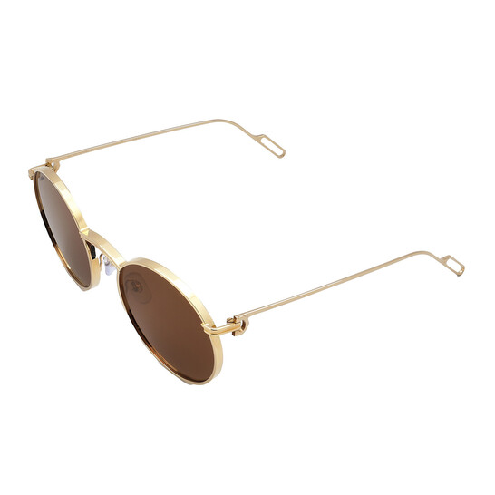 NEW CARTIER CT0274S 002 WOMEN GOLD ROUND SUNGLASSES NEW CARTIER CT0274S 002 WOMEN GOLD ROUND SUNGLASSES | eBay main image 3