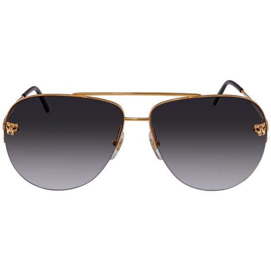 CARTIER アヒエタ フレム サンクラス CT0065S 003 Cartier CT0065S Sunglasses - Cartier Authorized Dealer