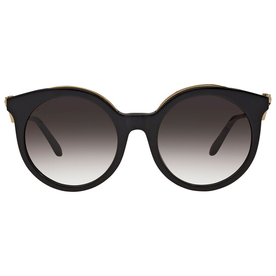 Cartier Grey Cat Eye Ladies Sunglasses CT0118SA-001