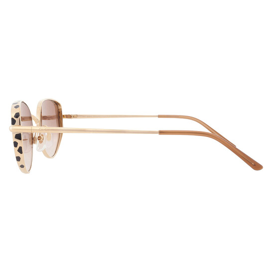 Cartier Panthere de Cartier Brown Cat Eye Ladies Sunglasses  display picture 3