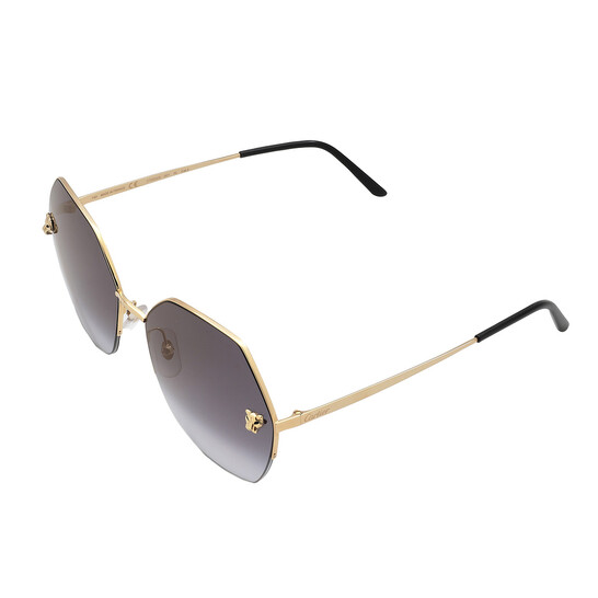 Cartier Panthere De Cartier Grey Gradient Mirror Geometric Ladies Sunglasses CT0332S 001 62 Cartier Panthere De Cartier Grey Gradient Mirror Geometric Ladies Sunglasses CT0332S 001 62 - 546x546 Image #5