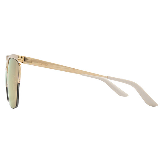 AUTHENTIC Cartier Panthère de Cartier Pink Cat Eye Sunglasses d74f2d0638165d8a96d4e111cb74f5  main image 4