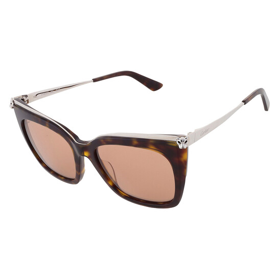 NEW WITH BOX Cartier Black/ Violet Oversized Cat-Eye Sunglasses It main image 2