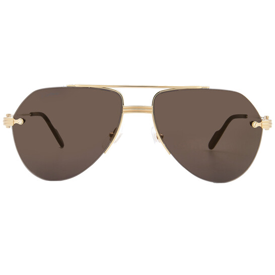 【ぼっち。】Cartier サングラス must de Cartier Cartier CT0271S 001 Sunglasses - US