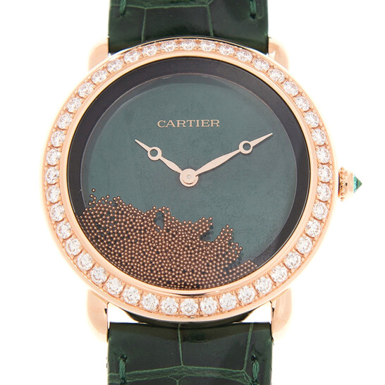 Cartier Revelation D'une Panthere Diamond Green Dial Ladies Watch HPI01261 - 546x546 Image #2