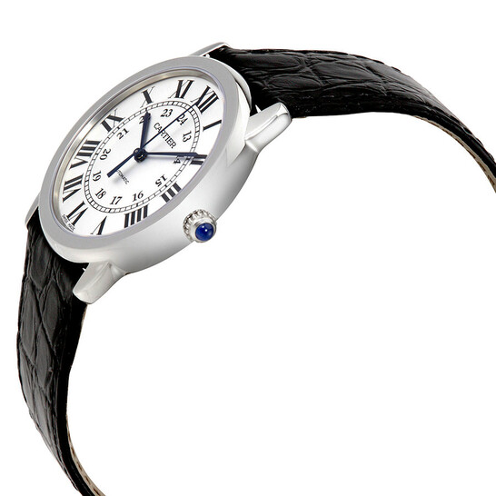 Cartier Ronde Solo Automatic Silver Opaline Dial Ladies Watch WSRN0013 - 546x546 Image #2