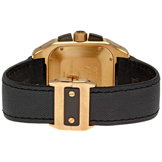 Cartier Santos 100 Carbon Extra Large Watch W2020003 7612456395673