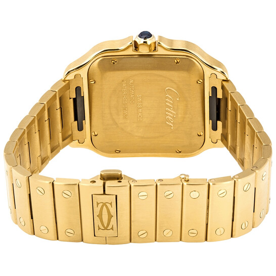 Cartier Santos de Cartier 18kt Yellow Gold Men's Large Watch WGSA0009 Cartier Santos de Cartier 18kt Yellow Gold Men's Large Watch WGSA0009 - 546x546 Image #3