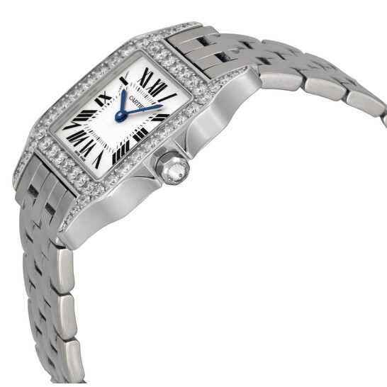 Cartier Santos Demoiselle 18kt White Gold Diamond Large Ladies Watch WF9004Y8 Cartier Santos Demoiselle 18kt White Gold Diamond Large Ladies Watch WF9004Y8 - 546x546 Image #2