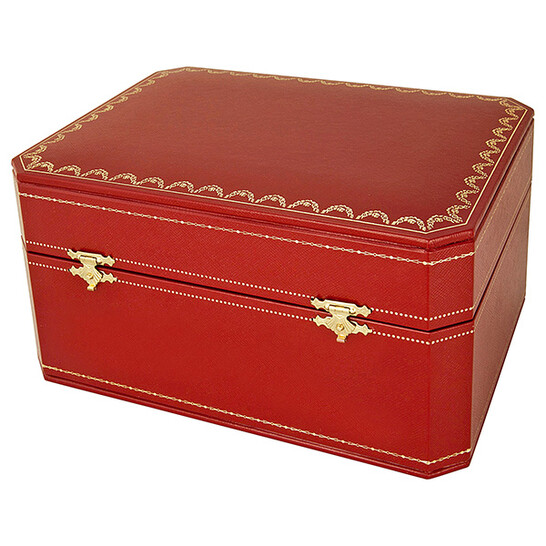 Cartier Santos-Dumont Skeleton Dial 18 kt White Gold Men's Watch W2020033 - 546x546 Image #4