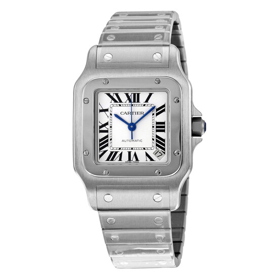 Cartier Santos Galbee Steel Men's Watch W20098D6 - 546x546
