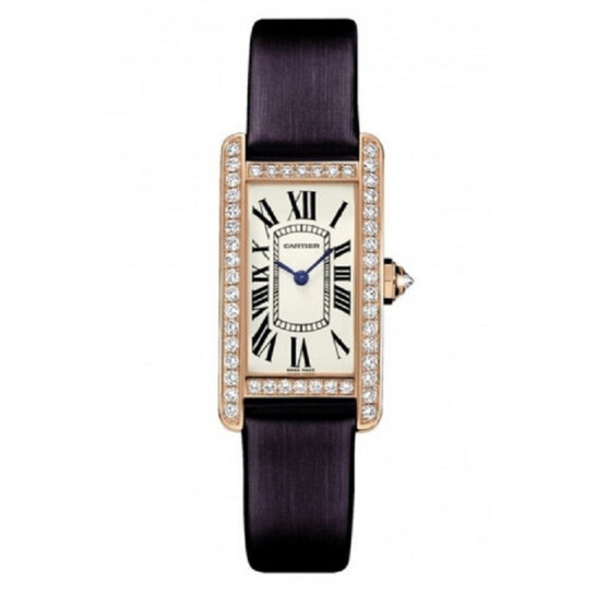 Cartier Tank Americaine Silver Dial 18k Pink Gold Men's Watch WJTA0002 Cartier Tank Americaine Silver Dial 18k Pink Gold Men's Watch WJTA0002 - 546x546