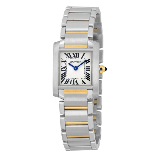 Cartier Tank Francaise 18kt Yellow Gold and Steel Ladies Watch