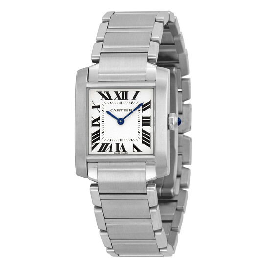 Cartier Tank Francaise Silver Dial Ladies Watch WSTA0005 - 546x546