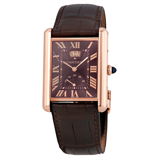 Cartier Tank Louis Brown Dial Men's Watch W1560002 - 546x546