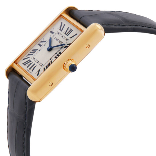 Cartier Tank Louis Large Model Quartz Silver Dial Unisex Watch