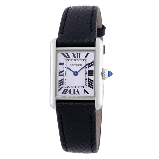 Cartier Tank Must SolarBeat Quartz White Dial Watch WSTA0119