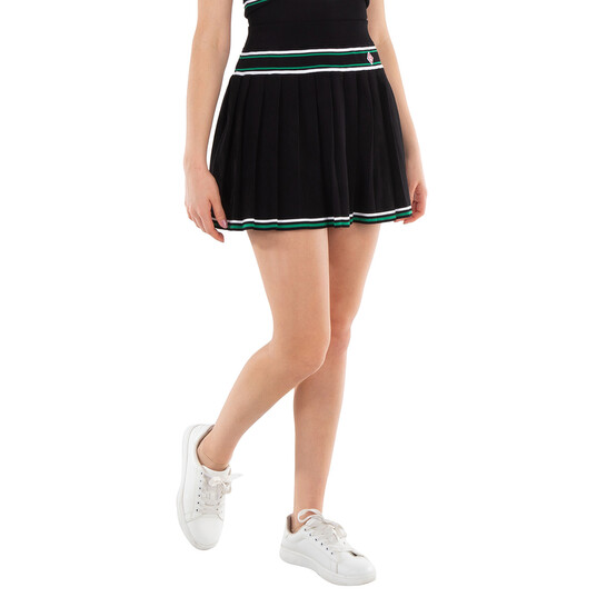 スカート CASABLANCA WOMEN Front Pleat Double Waistband Skirt Heart Mo WS24-SK-107-01_01_c5fbda70-