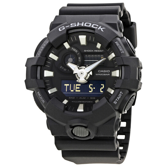 Casio G-Shock Black Resin Men's Watch GA-700-1BCR - 546x546