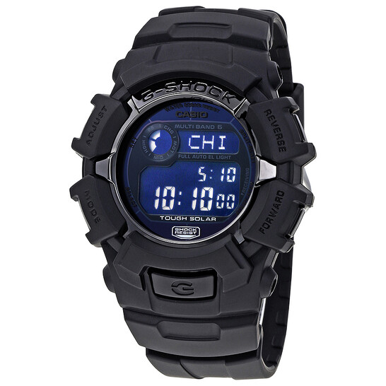 Casio G-Shock Multi-Function Digital Black Dial Black Resin Strap