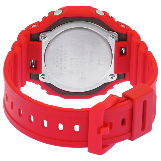 Casio G-Shock Alarm World Time Quartz Analog-Digital Red Dial