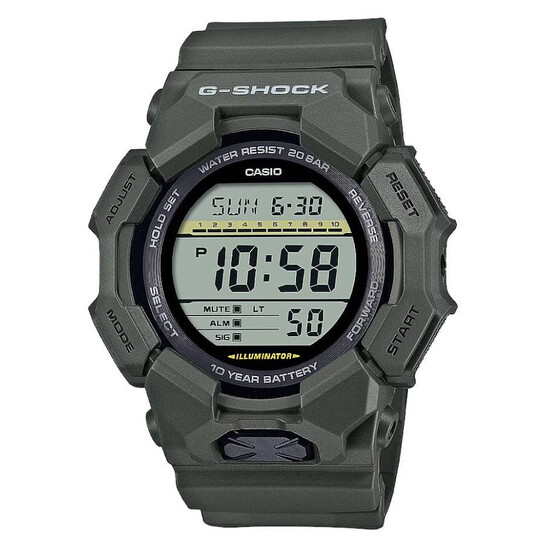 Casio G-Shock Alarm World Time Quartz Digital Men's Watch GD-010