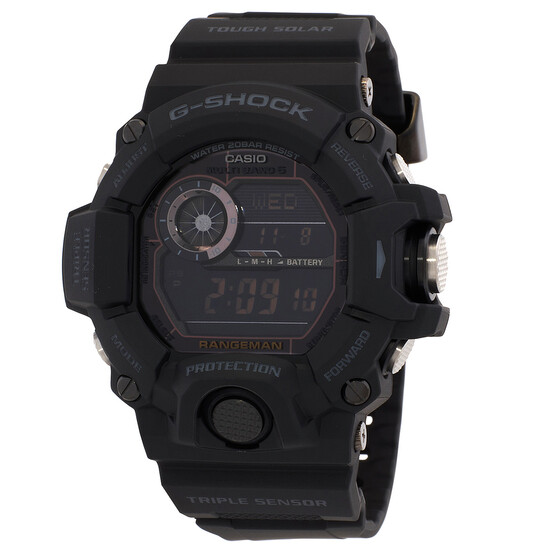 時計 G-SHOCK   RANGEMAN   MASTER of G RARE Casio G-Shock Monotone Barometric Thermometer Men's