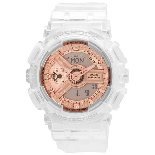 デジアナ G-SHOCK GMA-S110SR Gショック ローズゴールド 美品 GMAS120SG-7A | G-SHOCK ANALOG-DIGITAL Transparent color | CASIO