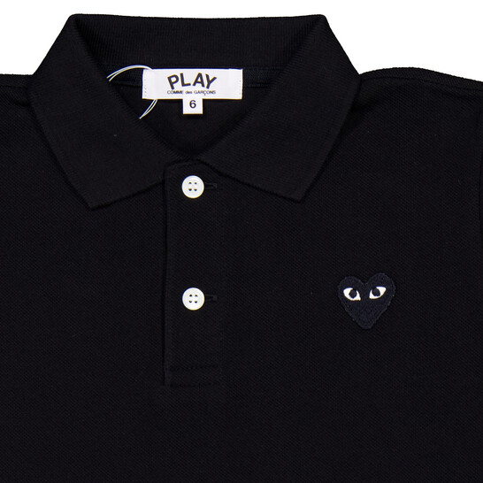 PLAY COMME DES GARÇONS Unisex Polo CDG Polo Shirt - Comme Des Garcons Polo - Official Shop