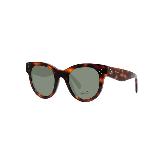 Celine Baby Audrey Smoke Mineral Oval Ladies Sunglasses