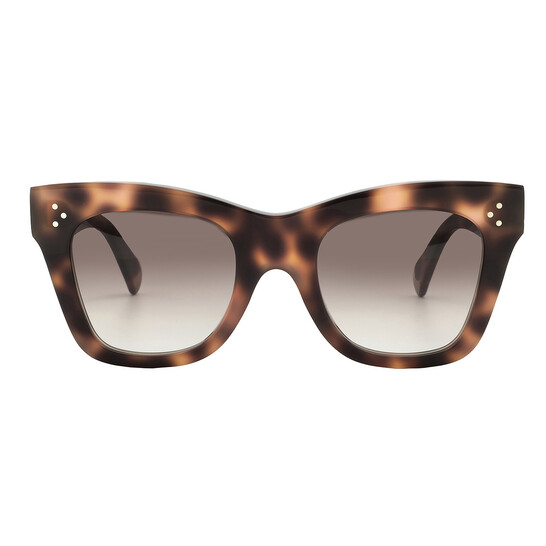 Celine Bold 3 Dots Grey Gradient Cat Eye Ladies Sunglasses  display picture 1
